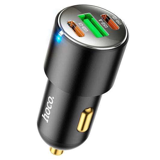 Hoco - 3 Port Car Charger