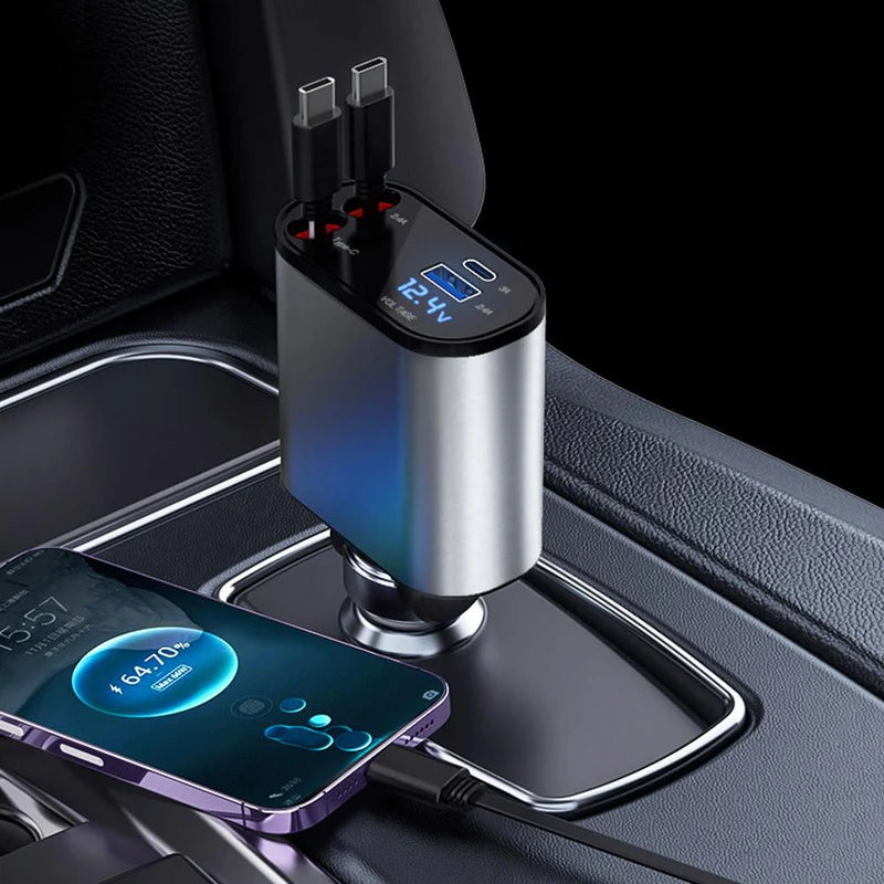 AutoNook 4 in 1 Retractable Charger