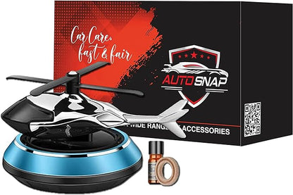 AutoNook Solar Car Fragrance- A rotating, Solar-Powered Aroma Diffuser with Imported Alcohol-free Perfume for Safe.