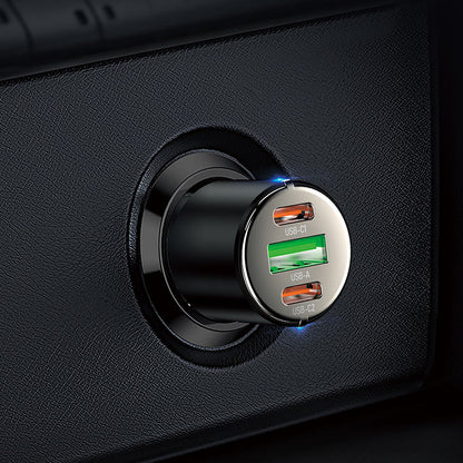 Hoco - 3 Port Car Charger